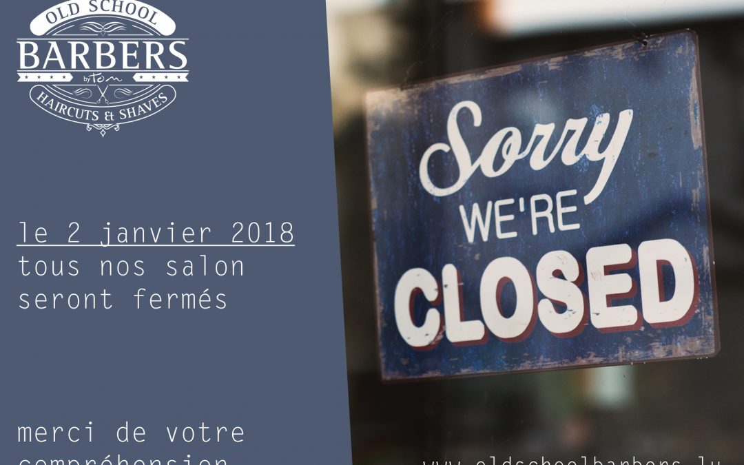 02/01/2018: sorry, we’re closed!